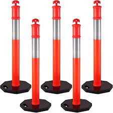 Traffic Safety Delineators - Orange , 75 cm , FEH13