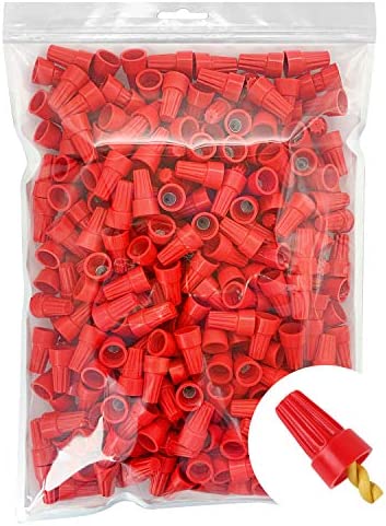 Electrical Wire Connector Cap - Red , Bag