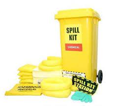 Chemical Spill Kit Bin - 30 GL