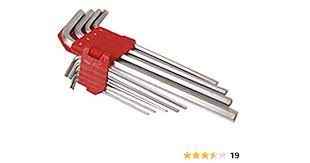 BH=M - Wrench 9 Pc Hex Key Set