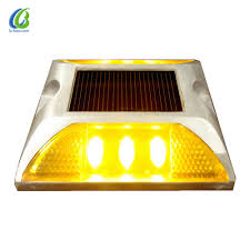 Solar Road Stud LED, Model LS-02 - Yellow