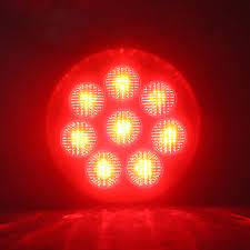 Sunflower Solar Traffic Warning Lamp - Red