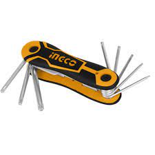 INGCO - Torx Key Set 8 Pcs , HHK14083