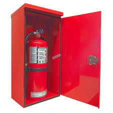 Fire Extingusher Steel box - Red