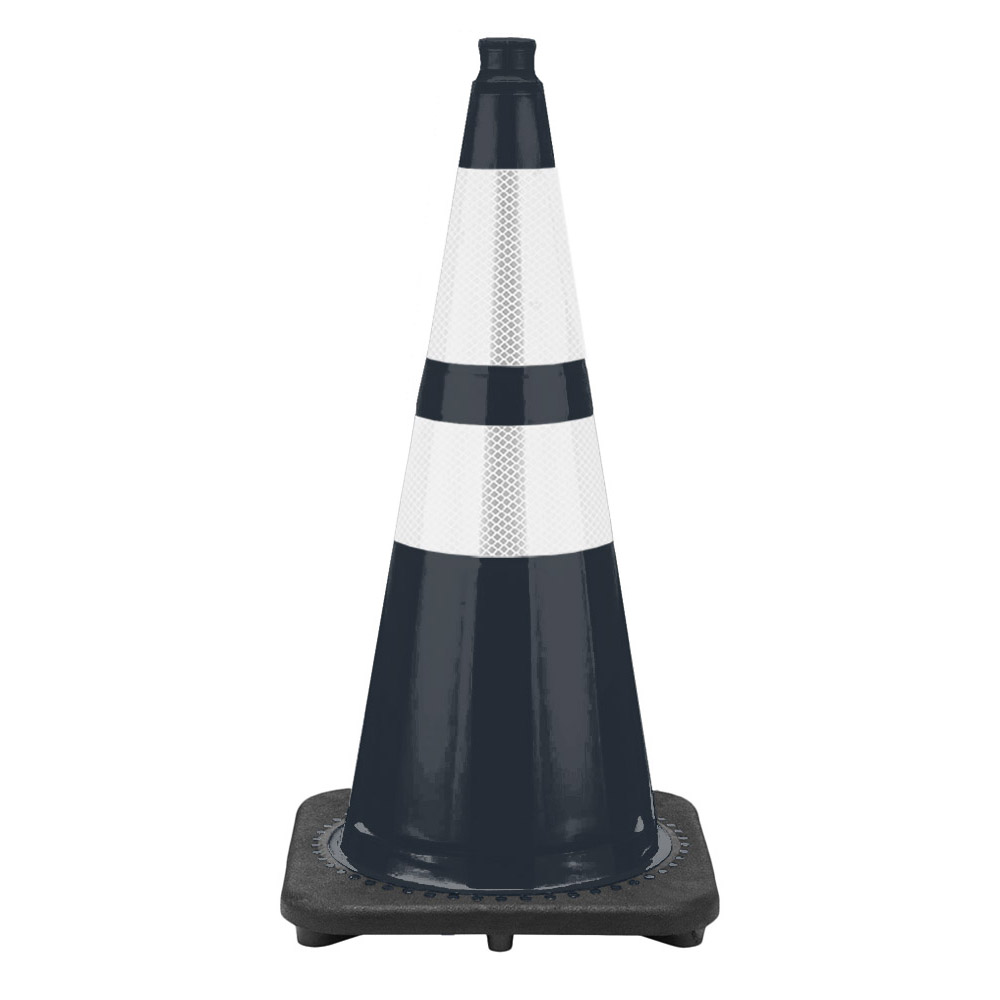 Safety Cone - Black , 75 cm