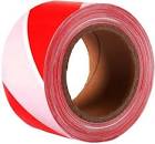 Warning Tape - Red & White , 2", 100 Yards