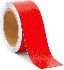 Reflective Tape - Red, Model 11, 2", 1 Meter