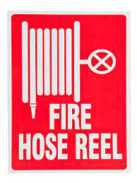 Sticker - Fire Hose Reel , Size A4