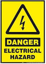 Sticker - Electrical Hazard