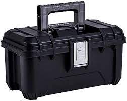 Tool Box Plastic 19 inch , Black & Gray