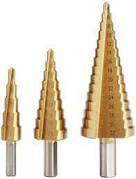 [6952144852134] JCHENG - Step Drill 3 bit set