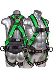 [1024578965442] Safety Harness - Copalt Double Hock, Green