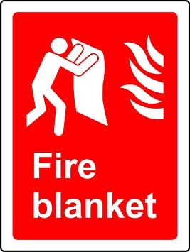 [102458783] Plastic Sign  Fire Blanket , A4