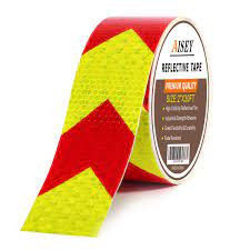 [104524725] Reflective Tape - Red & Gold, Model 11, 2", 25 Meter