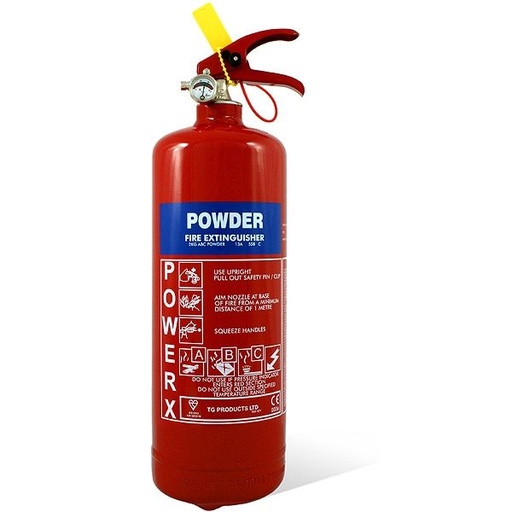 [20115121217] Maintenance Fire Extinguishers Dry Powder 2 kg