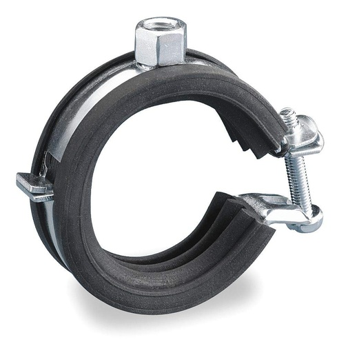 [1034251938] Pipe Hanger 3/8" Rubber Clamp