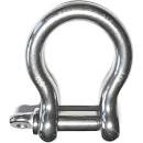 [1124541812] Shackles Carbon Silver 12 mm