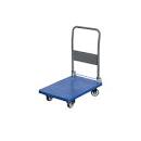 [1265421353] Platform Trolley Foldable , Blue, Small